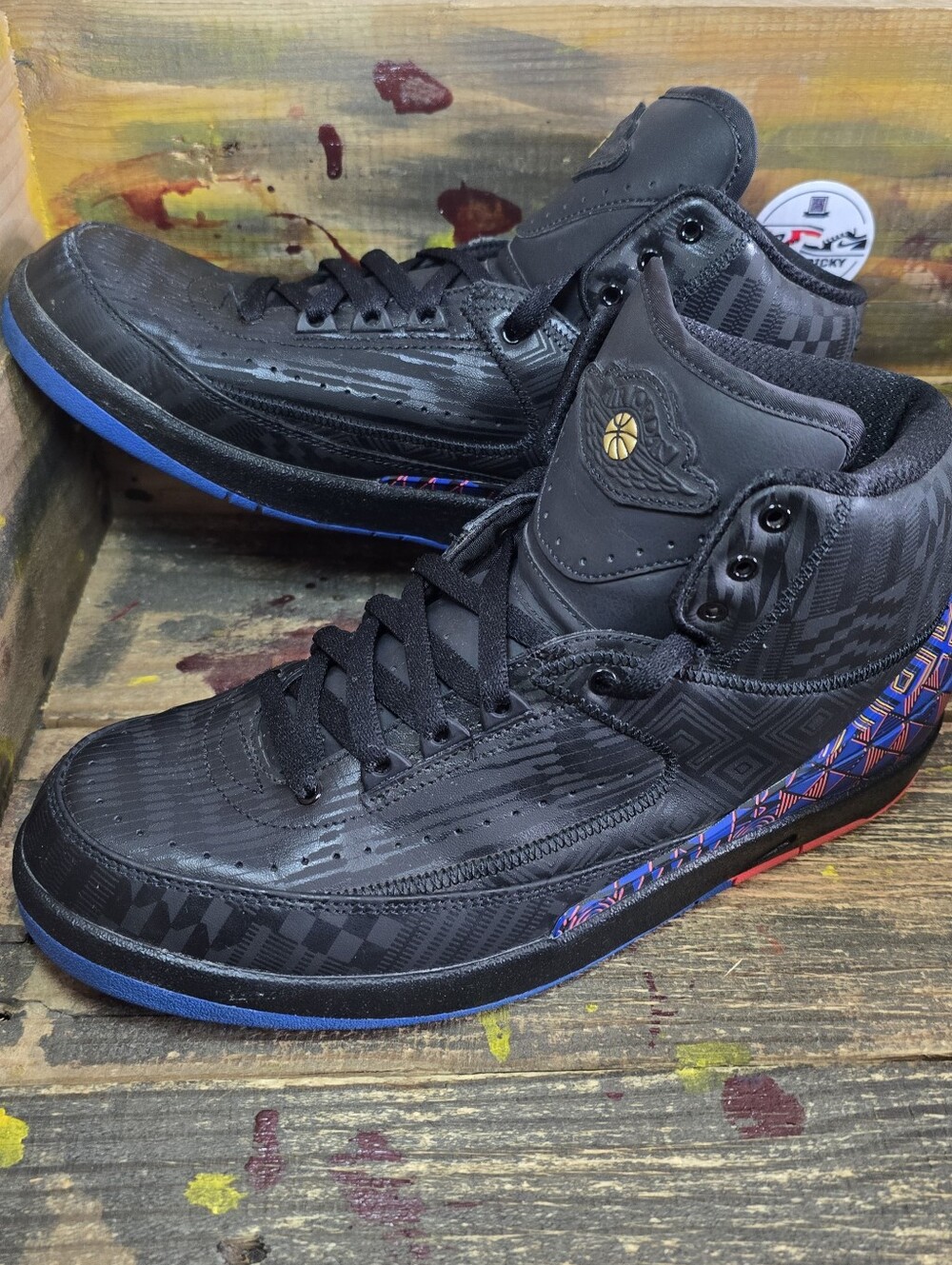 Nike Air Jordan 2 Retro BHM Black History Month 2019 Men’s Size 10.5 BQ7618-007